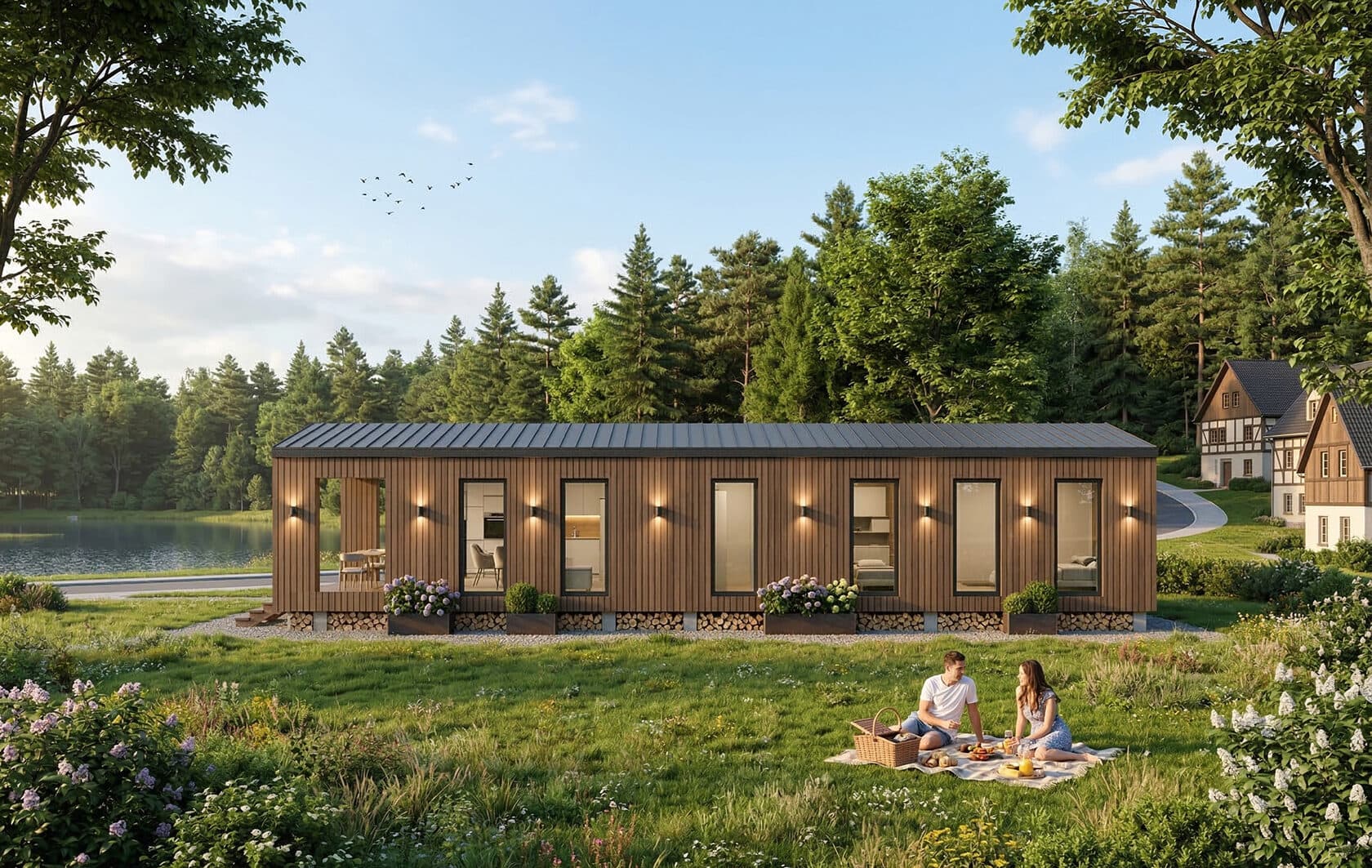 Leitmotiv: moderne Architektur